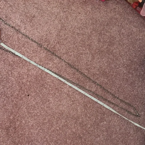 Crystal heart purse with long shoulder chain - Picture 9 of 11